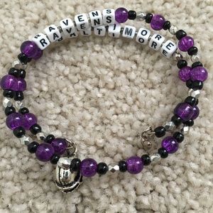 Baltimore Ravens bracelet